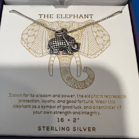New in box Elephant necklace by Annika Witt - Picture 5 of 5